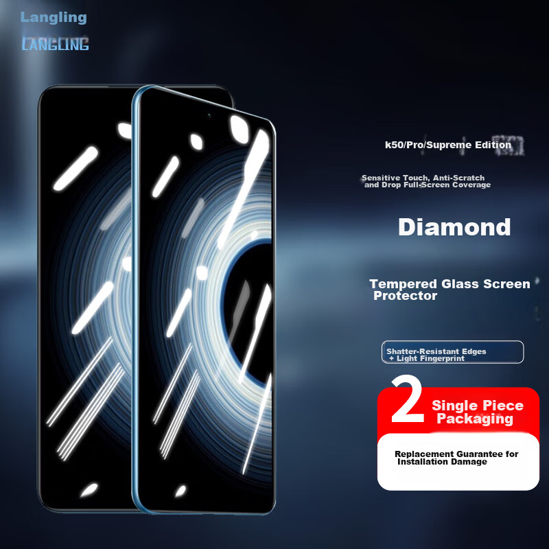 Langling [2 Pieces] Compatible with Redmi Note 15 Pro+ Lens Protector Film Full Coverage HD Scratch-Resistant Durable Camera Lens Protective Film for Redmi Note 15 Pro+