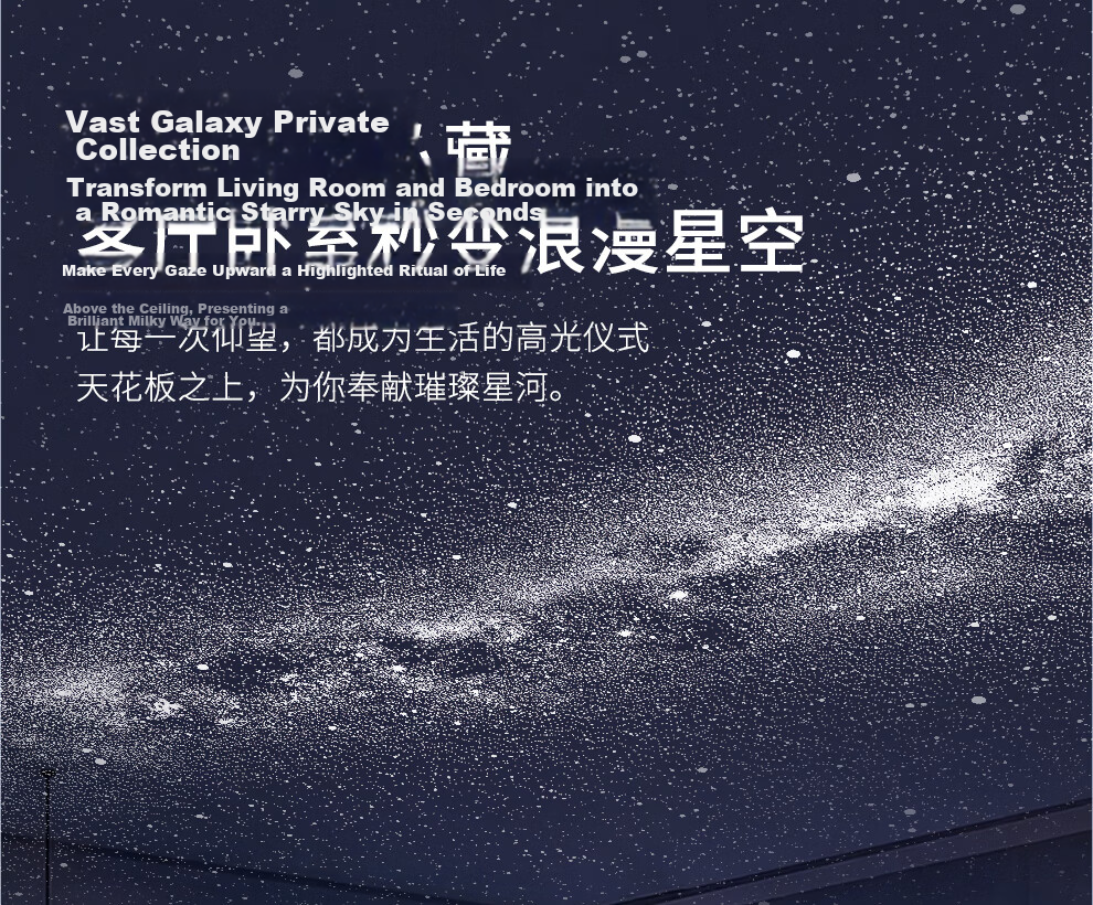 POCOCO Starry Sky Projector Night Light Bedroom Atmosphere Small Night Lamp Gift for Girlfriend Qixi Festival Starry White 5