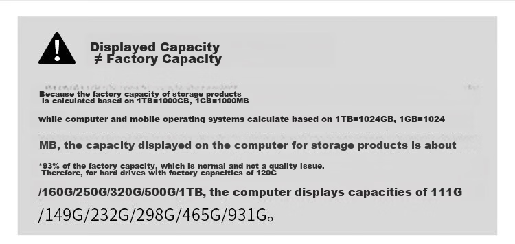 KESU 1TB Portable Hard Drive with Security Encryption, USB3.0, for Laptop And Phone Connection, Mechanical Hard Drive, 2.5-Inch, External Home Storage And Office Use 8