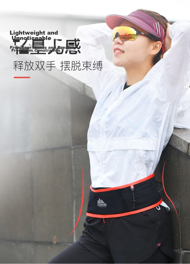AONIJIE Sports Waist Pack for Men And Women, Running Outdoor Fitness Hiking Multifunctional Belt Marathon Gear Phone Pouch M/L 5