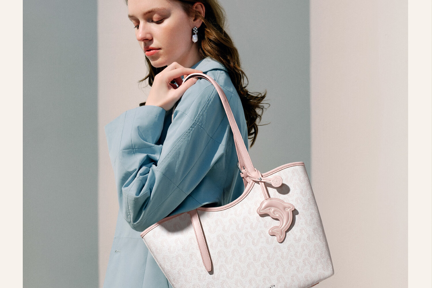 NUCELLE Dolphin Tote Bag 2026 Women's Luxury Large Capacity Shoulder Bag Work Commute School Handbag Birthday Gift 28