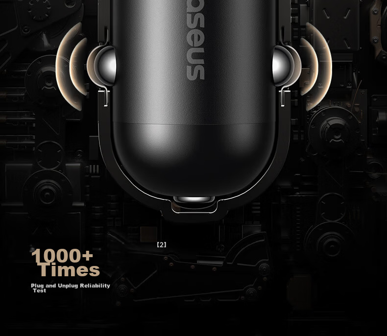 BASEUS 45W Car Charger Super Fast Charging Car Cigarette Lighter Set UFCS Universal Fusion Fast Charge Compatible with Apple 8-17 Series + Huawei Android 17