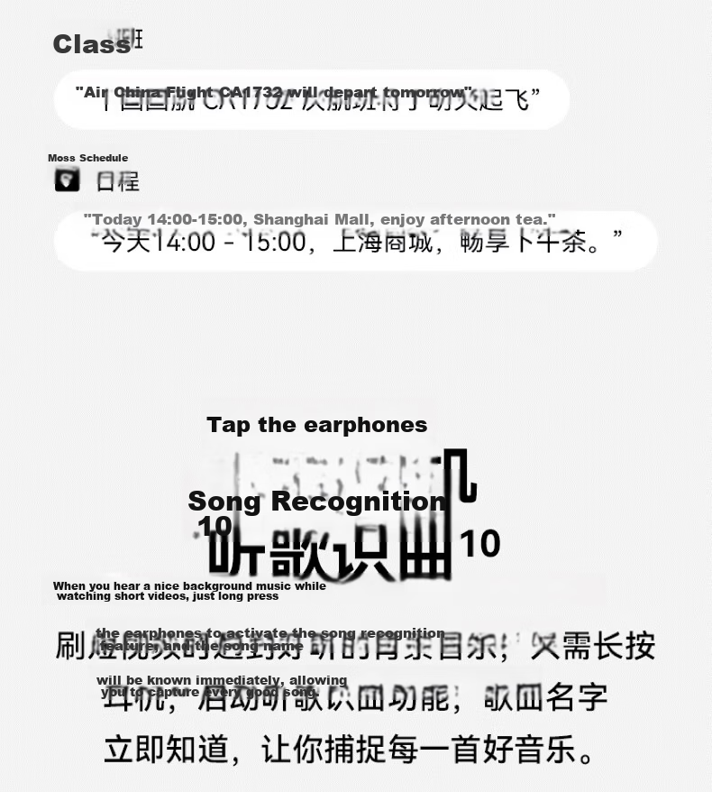 HUAWEI FreeBuds 4E National Subsidy Bluetooth Earphones Semi-In-Ear Comfortable Wear Gaming Sports Music Earphones High-Resolution Sound Frost Silver 15
