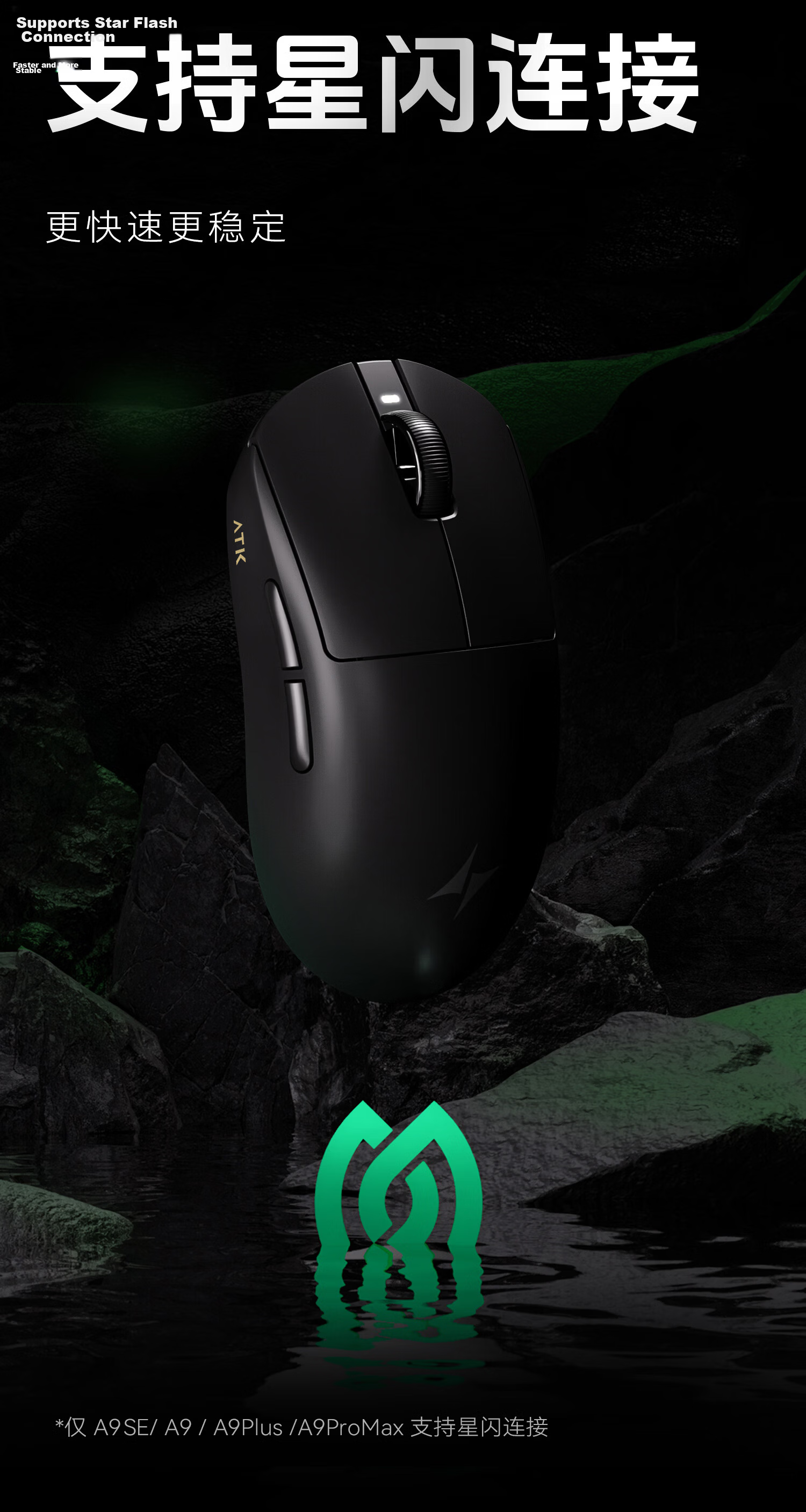 ATK Leikong F1 Wireless/wired Dual-Mode Gaming Mouse, PAW3950 Lightweight Ergonomic Gaming And Office Wireless Mouse, Game Mouse, F1 PRO MAX White 28