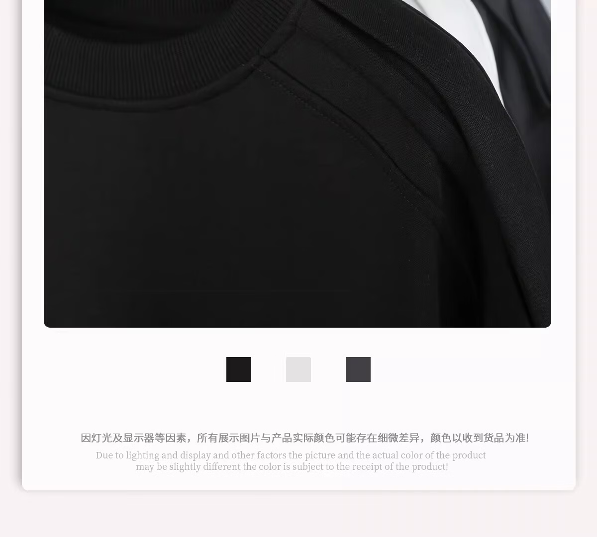 PLAYBOY Jelly Cotton Cooling 7A Antibacterial Short Sleeve T-Shirt Men's Premium Summer Heavyweight Solid Color Straight Shoulder Tee 2