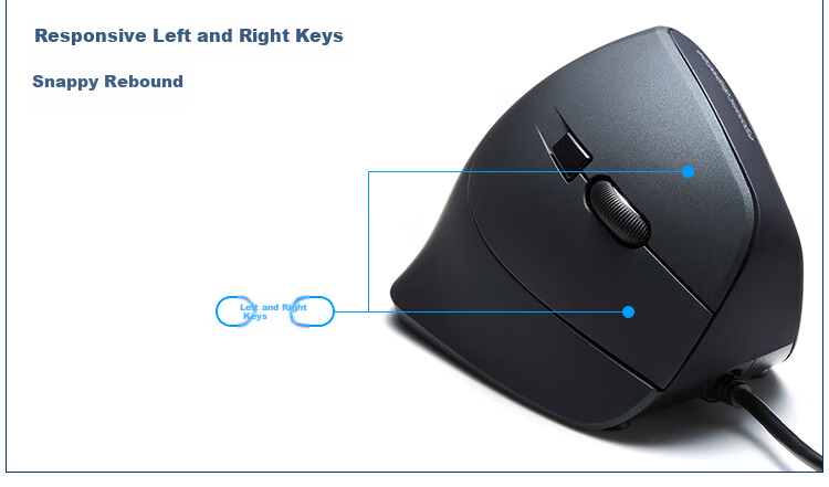 SANWA Mid-Hand Wireless Bluetooth Dual-Mode Mouse Ergonomic Vertical Grip Silent Office Gaming Rechargeable Blue Light LED Adjustable DPI 6-Button Matte 7