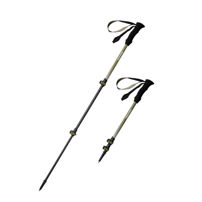 Naturehike Nuoke Chuxue EXT1 Carbon Fiber Hiking Trekking Pole External Lock Telescopic Ultralight Outdoor Mountaineering Equipment