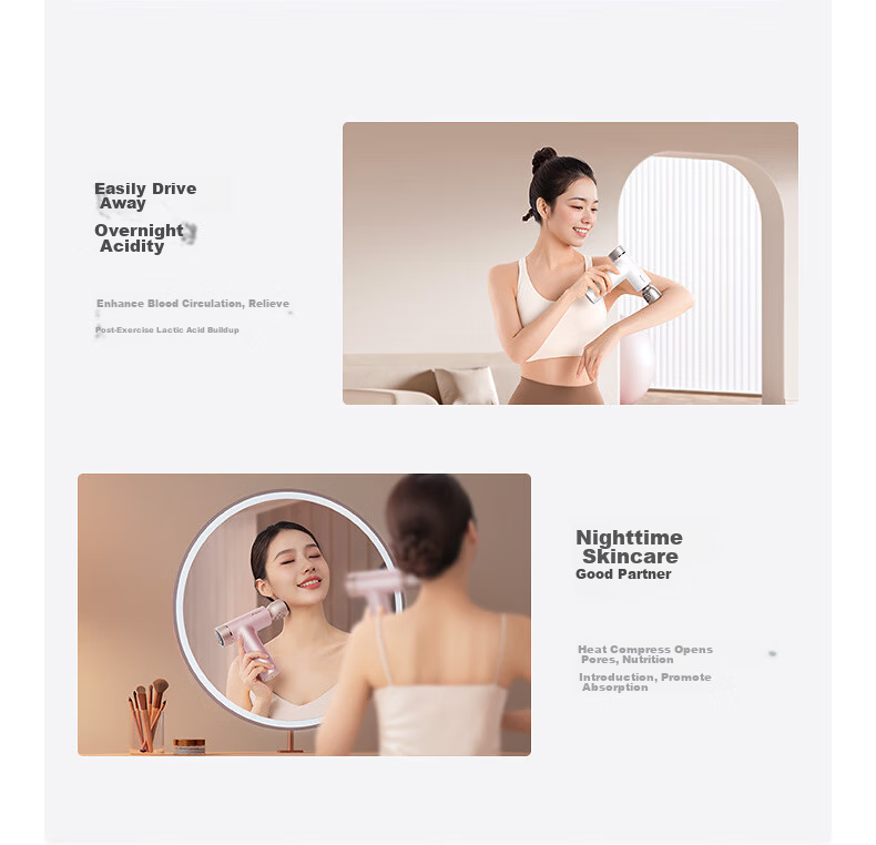 MERACH Fascia Gun Muscle Massager Professional Deep Tissue Fascia Massage Gun Neck Fascia Gun 16