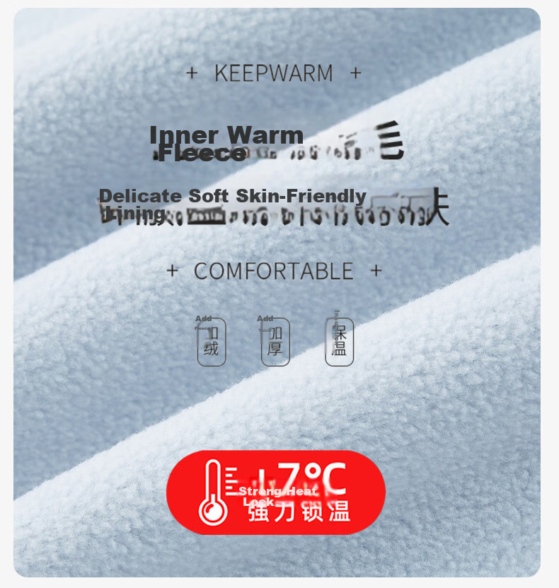 JEEP SPIRIT 2025 New Men's Outdoor Three-Protection Graphene Warm Jacket 26188 Moonlight Blue XL 8