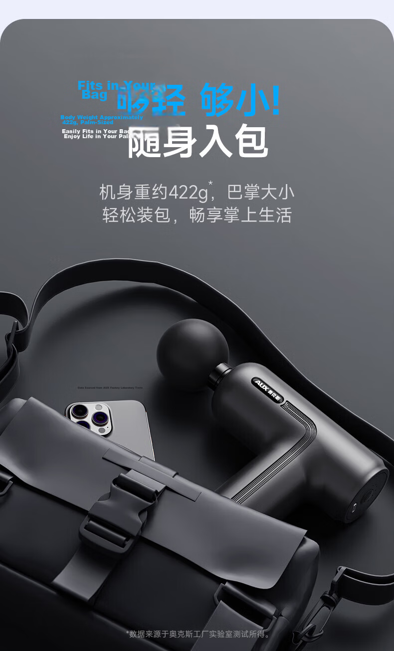 AUX Fascia Gun Massager Neck and Shoulder Professional Mini Muscle Relaxation Massage Gun Gift for Parents Mother's Day Spring Festival Teacher's Day for Teachers Boyfriend Girlfriend 22