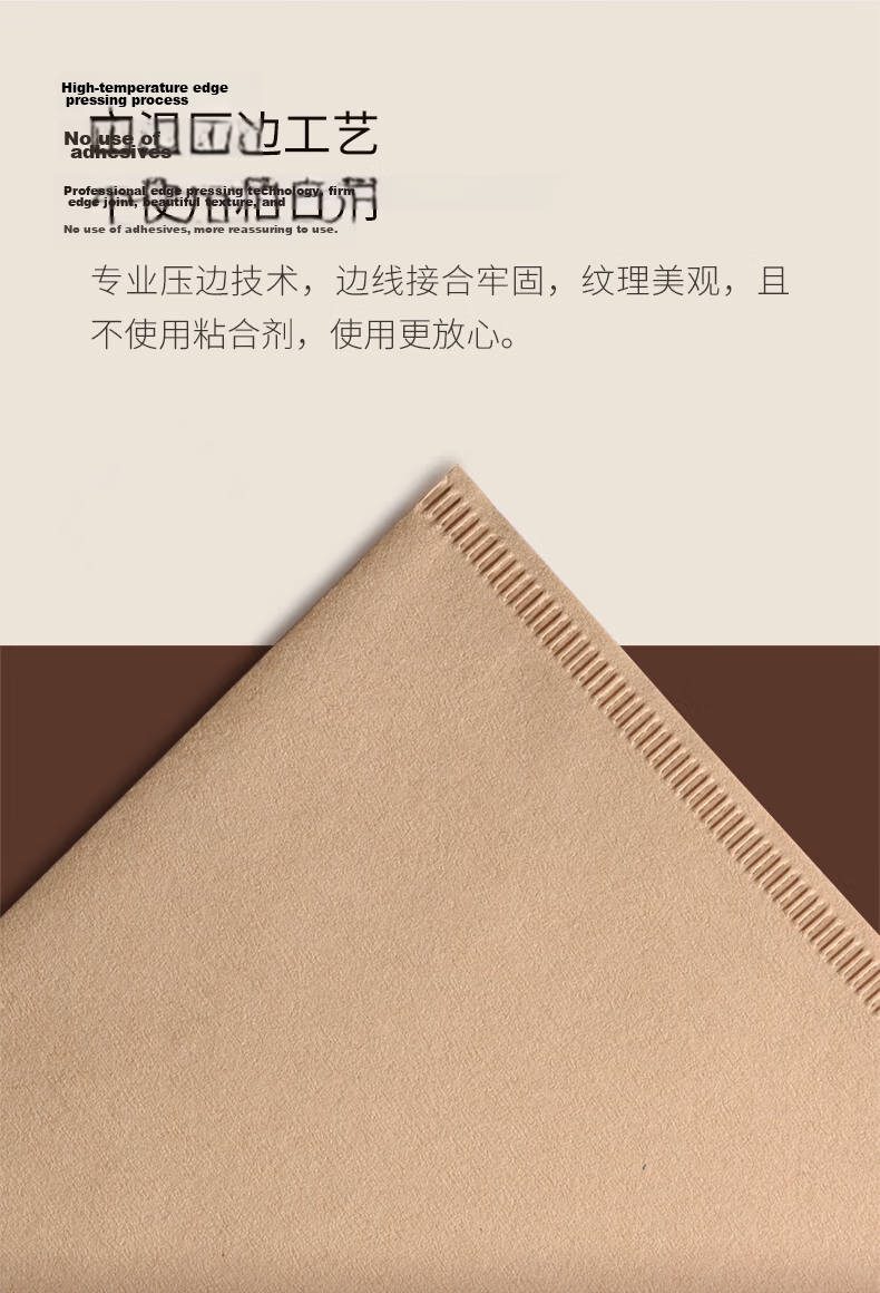 Circle Joy Hanging Ear Coffee Filter Papers, Portable Drip-Style Pour-Over Filter Cups, Filter Paper Bags, Coffee Filter Mesh, Coffee Powder Filter Bags, 100 Pieces Per Pack 7