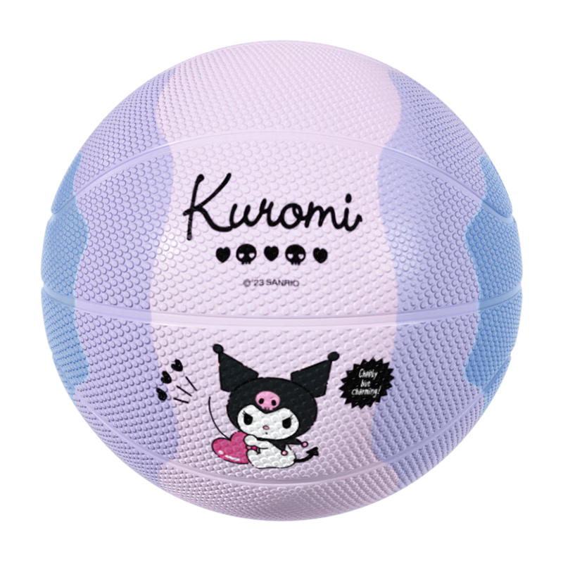 Mesuca Kids Basketball Size 5 Youth Girls Kuromi Series Foam Rubber Basketball Size 5