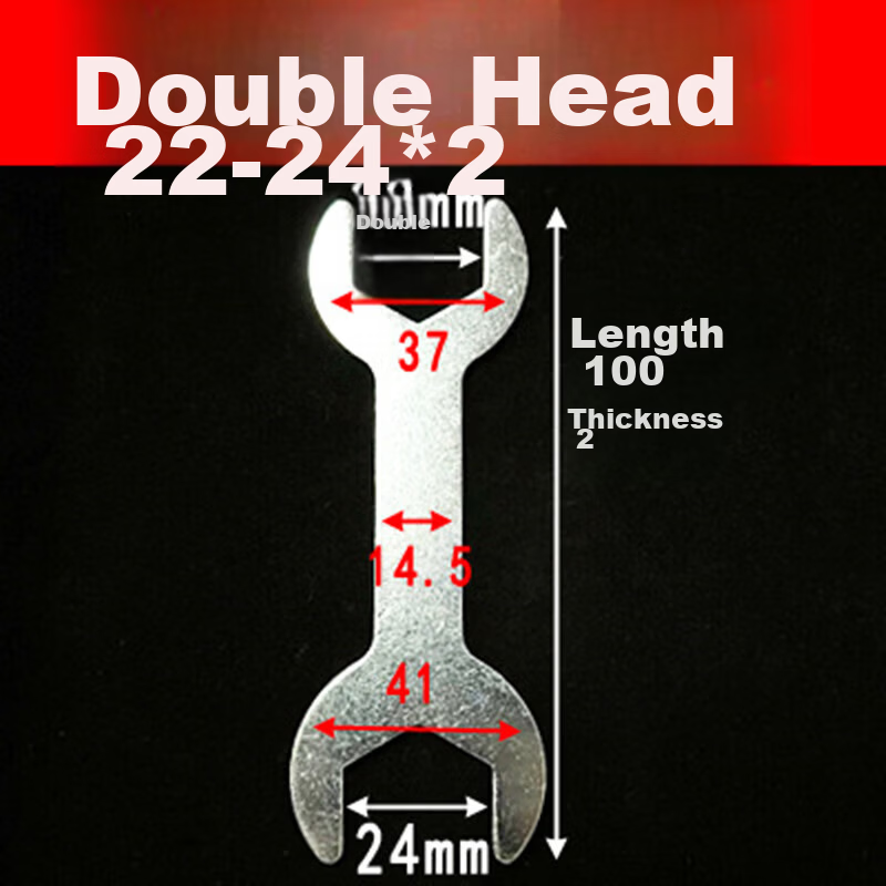 Meipai Ultra-thin Open-end Wrench Furniture Bathroom Toy Appliance Installation Easy Disposable Single-head Double-head Fixed Wrench Set 8