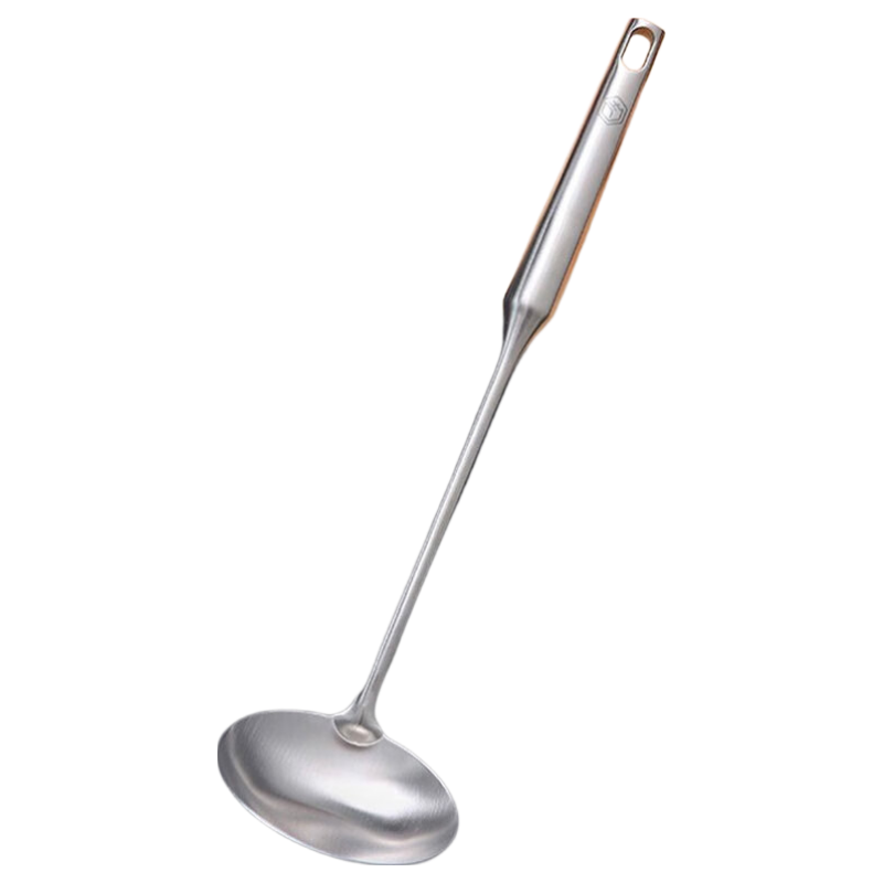 JD Original Soup Ladle, 304 Stainless Steel Cooking Spoon, Hot Pot Ladle, Large Soup Spoon, Heat-Resistant, Anti-Scalding, Non-Stick