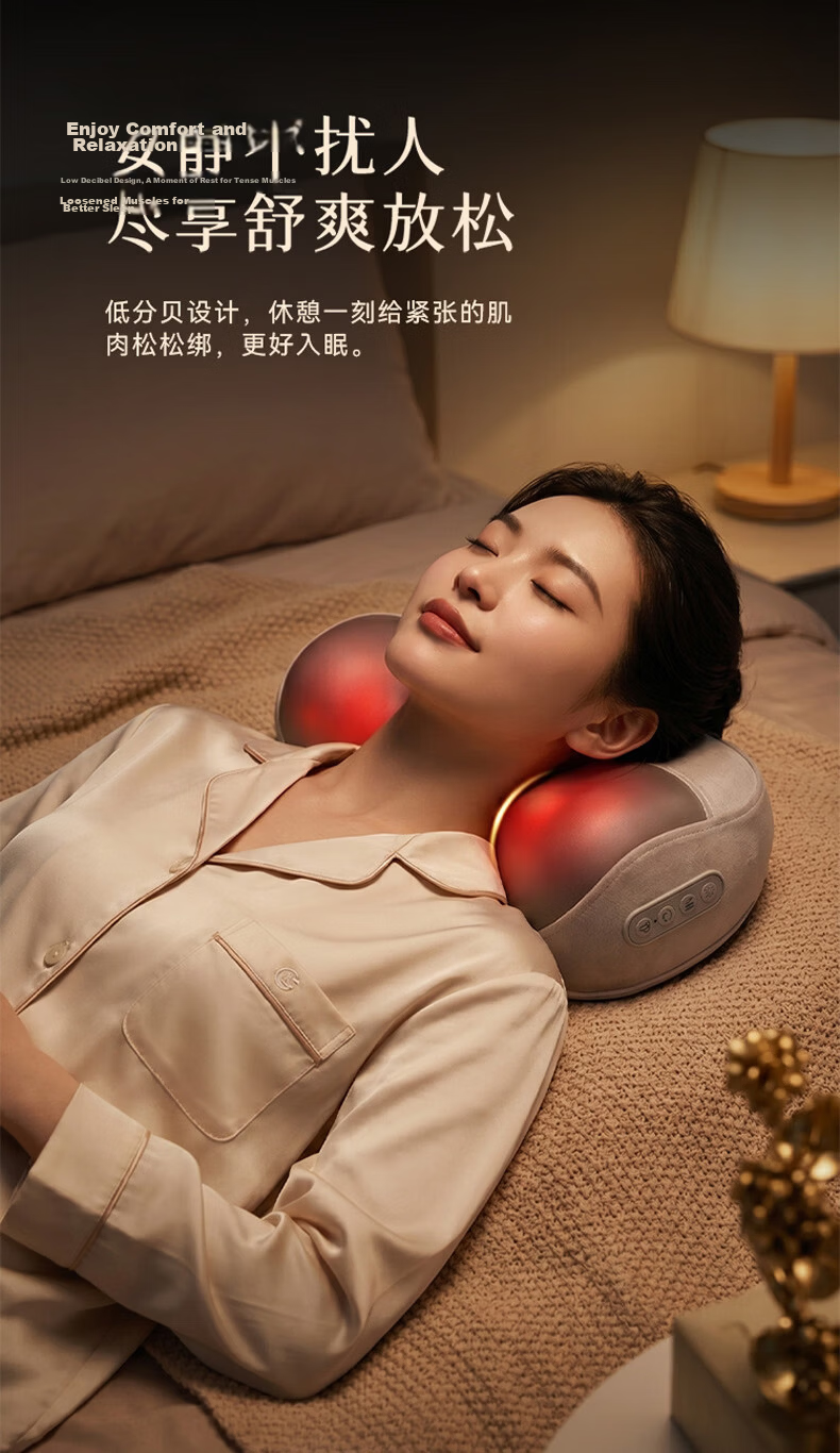 Haier Cervical Massager Waist Massager Massage Pillow Neck Shoulder Back Massage Cushion Leg Full Body HHZ-Y602Z-Pro Gift for Elders Teachers' Day 14