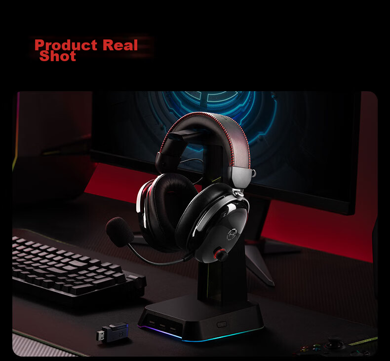 EDIFIER HECATE G3 MAX Wireless 2.4G Wired Bluetooth Quad-Mode THX Spatial Sound Over-Ear Wireless Gaming Headset White 44