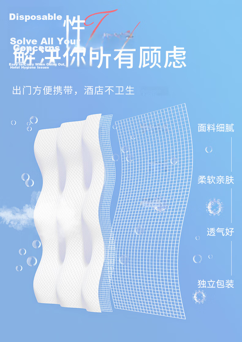 Grace Travel Disposable Toilet Seat Covers Full Coverage Thickened Hygiene Cushion for Pregnant Women 14-Pack 3