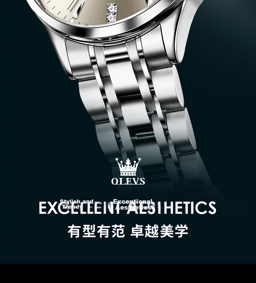 OLEVS Swiss Certified Men's Automatic Mechanical Watch Minimalist Men's Watch 2026 New Top 10 Brand 6
