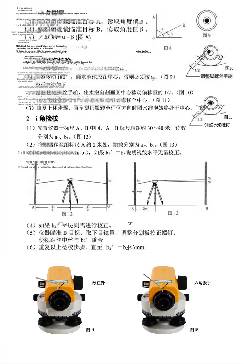 SOUTH NL232 High-Precision 1mm Auto-Level Optical Outdoor Surveying Instrument Full Set 30