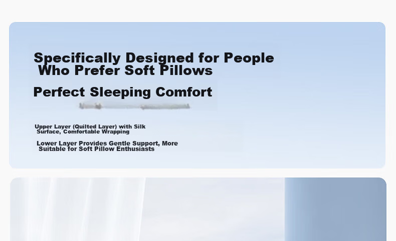 Mercury Home Textiles Silk Pillow PRO Cervical Spine Neck Protection Slow Rebound Memory Foam Class A Pillow Core Household Single 74*48cm 12