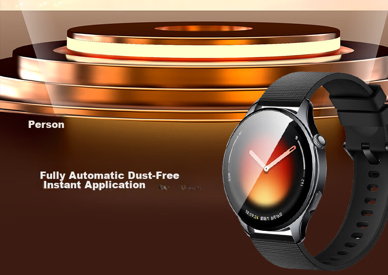 Smorss AR Anti-Reflective Tempered Glass Screen Protector for Xiaomi Watch S4 41mm Anti-Scratch Drop Resistant Anti-Fingerprint Film 2