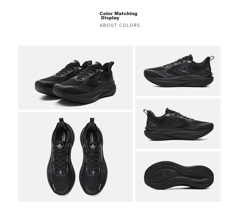 Peak Taiji 8.0 Men's Running Shoes Durable Shock Absorption Soft Sole Lightweight Adaptive Technology Sports Shoes ET261097H 19