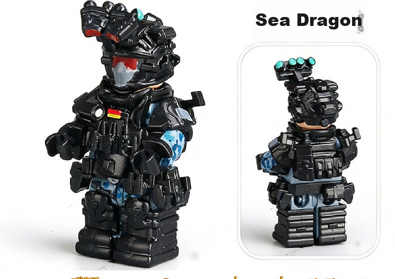Murcia Children's Day Ocean's Tear Red Figurine African Heart Delta Operation Merchandise 4