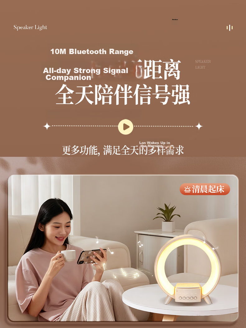 Wanhuo Girls Birthday Gift Mid-Autumn Festival Girlfriend Night Light Bedside Lamp Bedroom Sleep Light High-Value Atmosphere Lamp 14