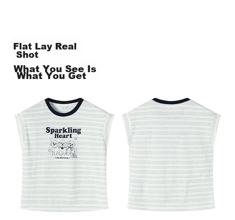 TonLion 2026 Summer New Women's Striped Vest Top Elegant Youthful Sweet Summer Casual Fashion 3