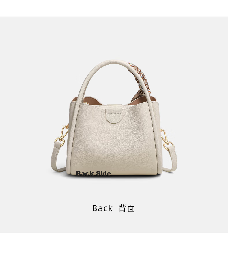 C.BANNER Women's Bag First Layer Cowhide Handbag Shoulder Bag Crossbody Light Luxury Birthday Gift High-End Feel for Girlfriend Wife 17