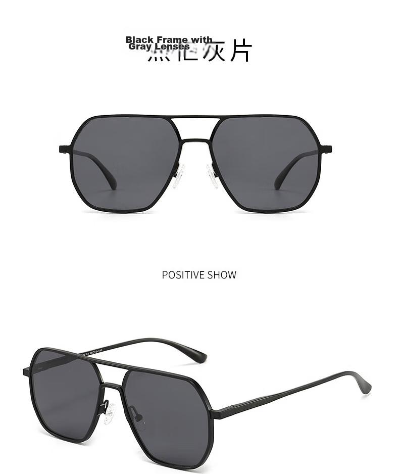 Boshide Driving Glasses, Polarized Sunglasses, Day And Night Photochromic Sunglasses for Men, Black Frame with Photochromic Lenses 10