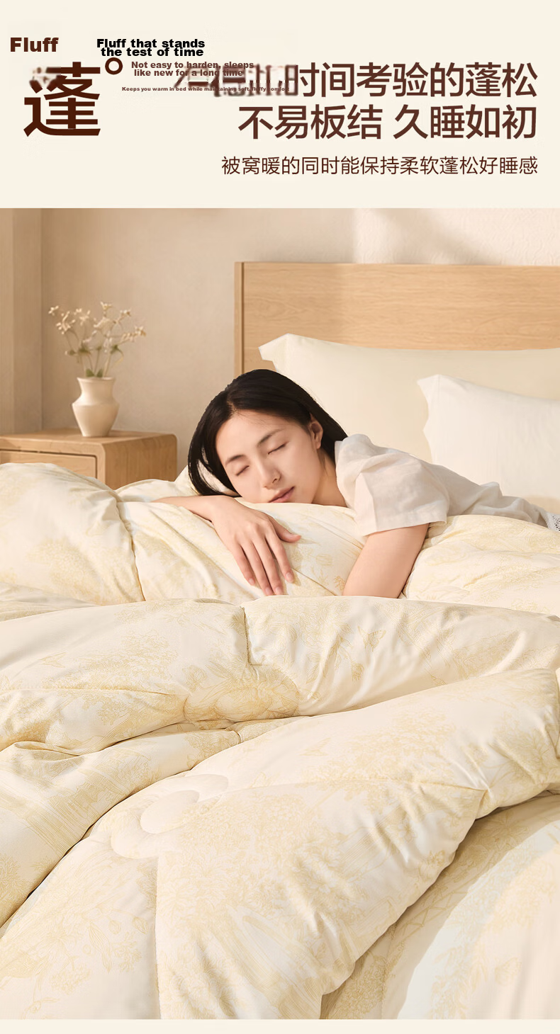 Mercury Home Textile Wool Quilt 100% Australian Wool Four Seasons Temperature-Controlled Spring and Autumn Quilt Core 150×210cm Approx. 3.4 Jin 16