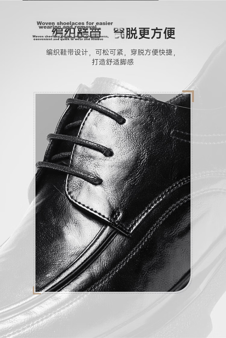 Bull Family Men's Summer Breathable Hollow Leather Sandals Business Formal Shoes British Style Commuter Wedding Derby Shoes 7