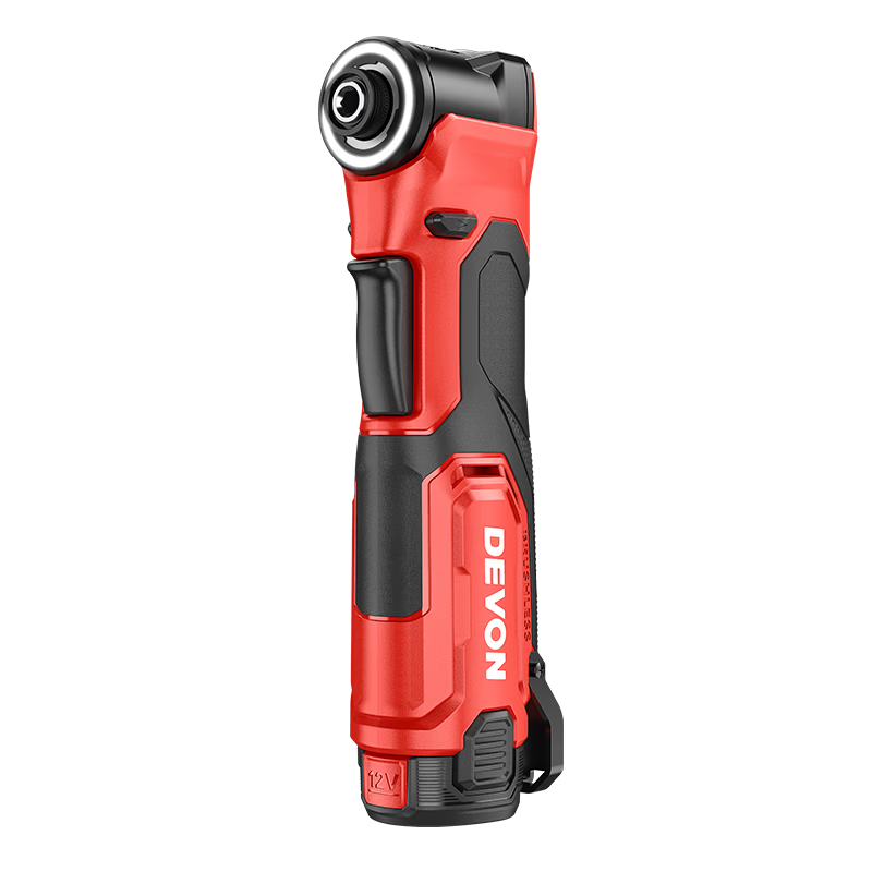 Dayou 12V Lithium Battery Cordless Angle Impact Screwdriver Electric Ratchet Truss Wrench 90-Degree Screwdriver 5771 Single Head