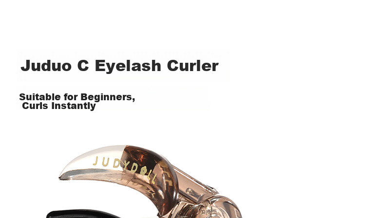 Judydoll C Curl Eyelash Curler Frameless Smudge-Proof Gentle on Lashes Birthday Gift for Girlfriend 1