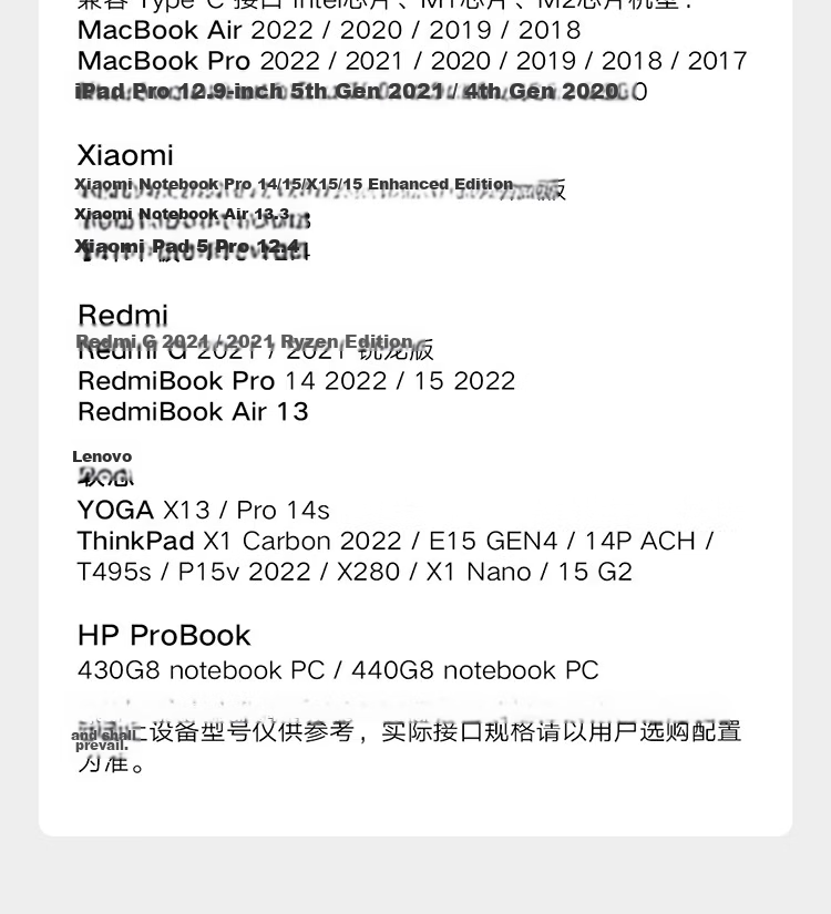MI Type-C Ten-In Expansion Dock, 4K Ultra HD Screen Mirroring, Gigabit Ethernet Card, PD100W USB3.0, Multifunctional Adapter, MI Redmi Laptop Compatible 15