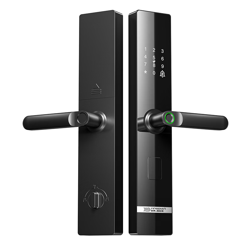 YINGDIAN R5 Fingerprint Lock, Smart Door Lock, Password Lock for Guesthouses And Apartments, Anti-Theft Entrance Door Lock, Intelligent Lock, High-End Electronic Lock for Home Use