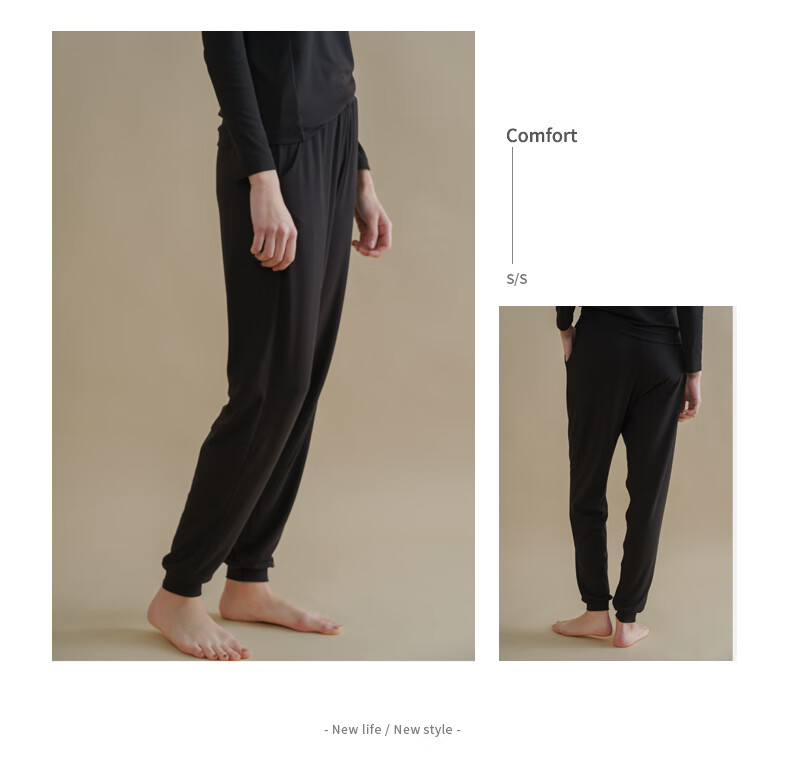 SipianSIPIAN Modal Sleep Pants, Women's Thin Loose-Fitting Long Pants, Pajamas, Casual Loungewear, Trousers for Women, Suitable for Outdoor Wear in Spring And Autumn Seasons 16