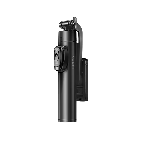Lisen Mini Selfie Stick Phone Holder Travel Compact Portable Selfie Tool 360-Degree Rotating Live Streaming Tripod for Concerts Apple