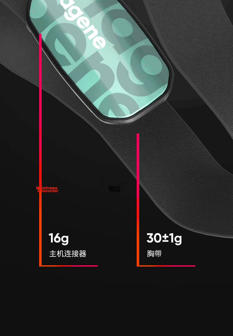 Magene H603 Heart Rate Chest Strap ANT+ Bluetooth Dual Protocol Running Cycling Fitness Monitoring Equipment Accessory 12