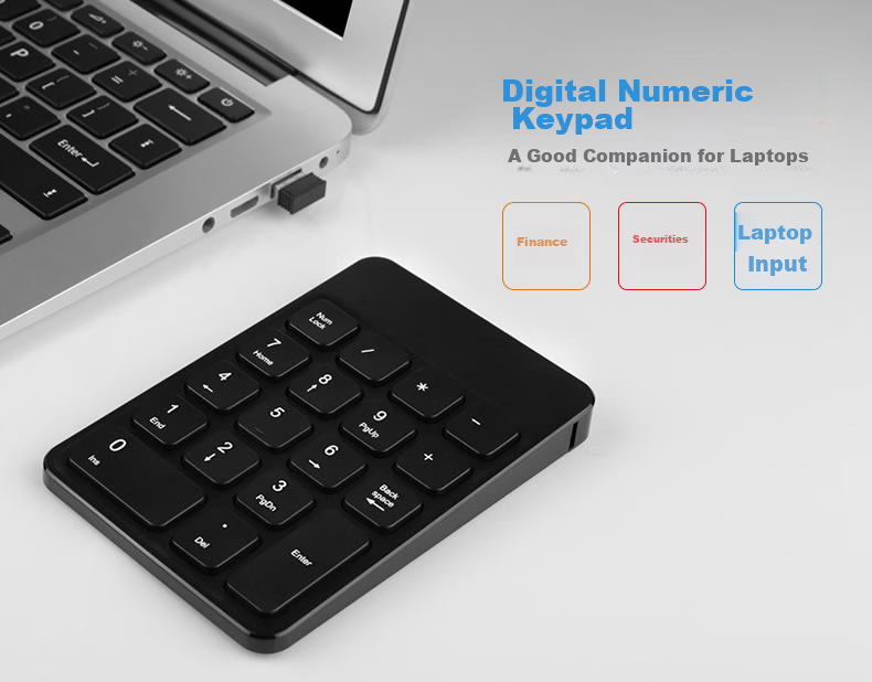 B.O.W Hangshi HB159 Bluetooth Numeric Keypad Mini Keyboard Retro Round Keycaps Rechargeable Bluetooth Keyboard Pink Compatible with Laptop and Desktop 1