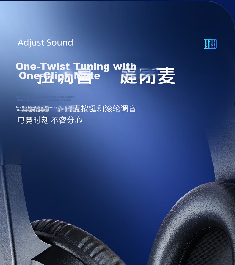 HP Wired Over-Ear Noise-Cancelling Surround Sound Gaming Headset with Microphone USB Interface for Study and Entertainment 10