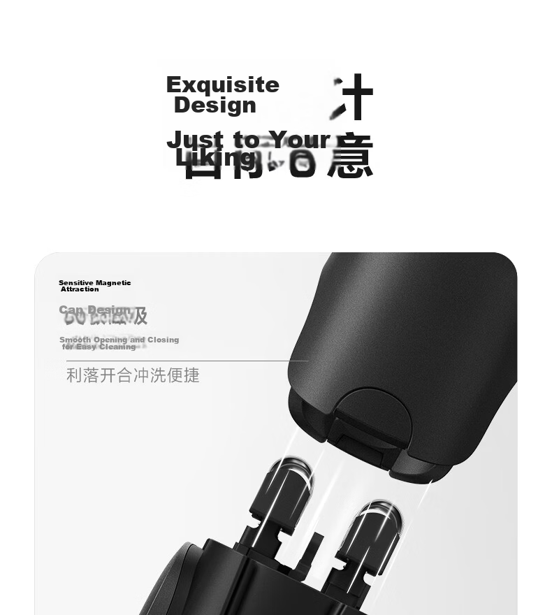 FLYCO FS685 Electric Men's Shaver Reciprocating Portable Razor Gift for Boyfriend Husband Dad Father's Day Tianji Black Recommended by Wang Yibo 22