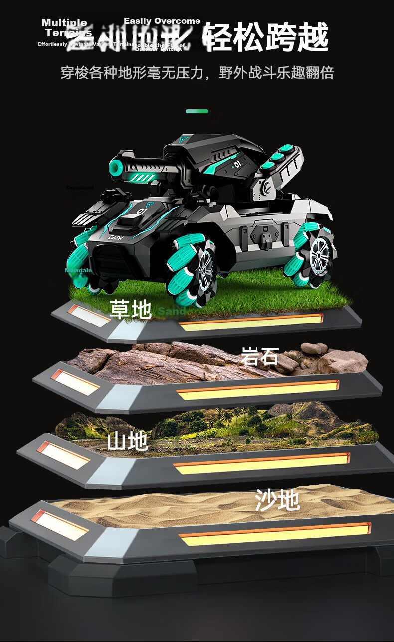 SODEEP RC Remote Control Car, Intelligent AI Transforming Robot Toy for Boys, Children's Drift Racing Car, Birthday Gift 12