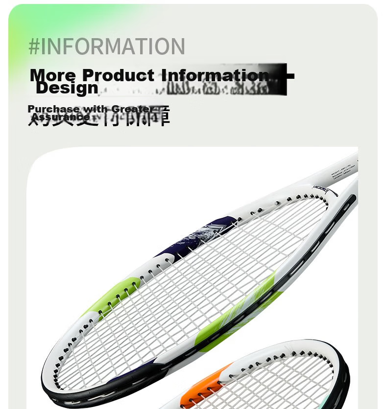 KAWASAKI Tennis Racket Carbon Aluminum Pair Unisex Training Racket Butterfly-PD1 Lemon Yellow + Taro Purple (Stringing with Ball Included) 13