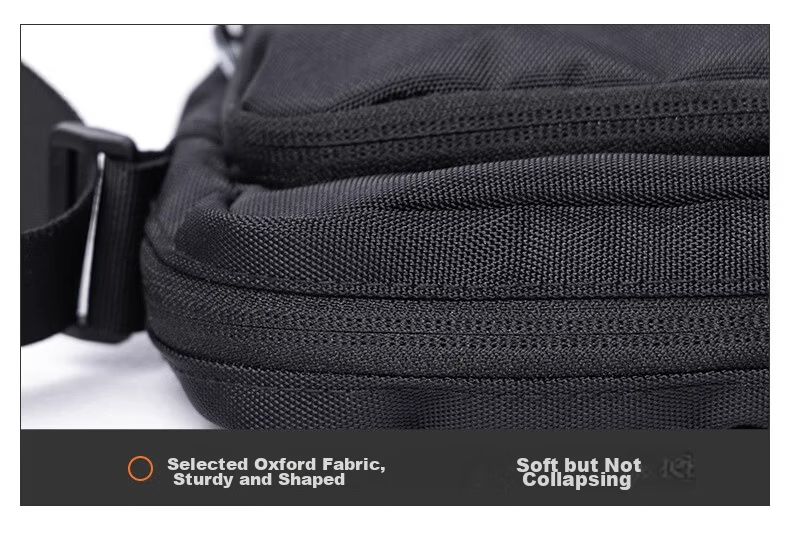 Li-Ning Unisex Crossbody Bag Cycling Shoulder Bag Multifunctional Commuter Outdoor Travel Chest Casual Bag 23