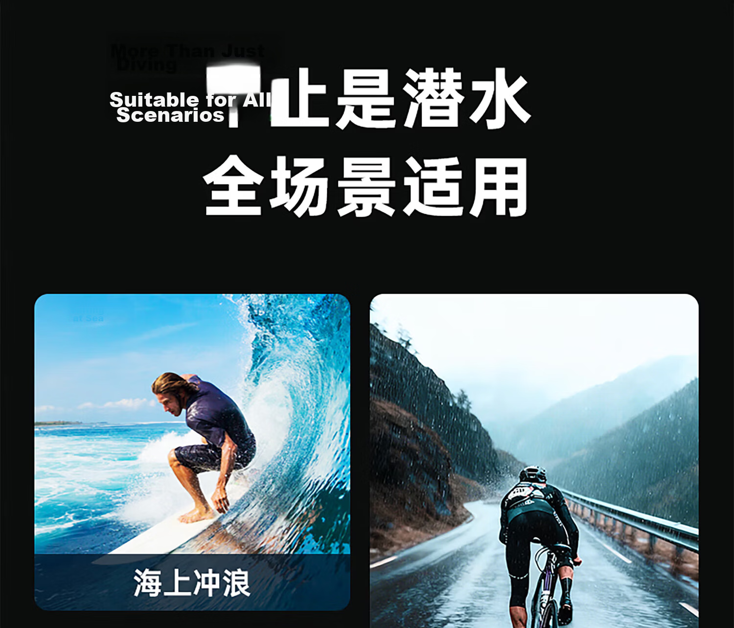Shili Fan Waterproof Case for DJI Action 5 Pro Diving Case Action 4 Diving Accessories Kit High Transparency Protective Cover Sports Camera Accessories 13