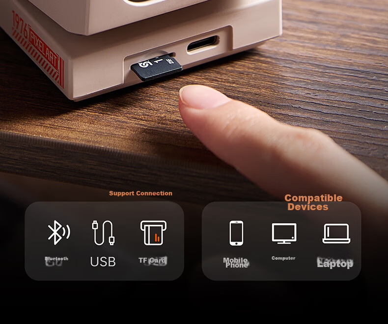Divoom Ditoo Retro Bluetooth Speaker Desktop Subwoofer Smart Pixel Screen Mini Speaker Lyric Display Computer Desk Birthday Gift for Men Unique Present 23