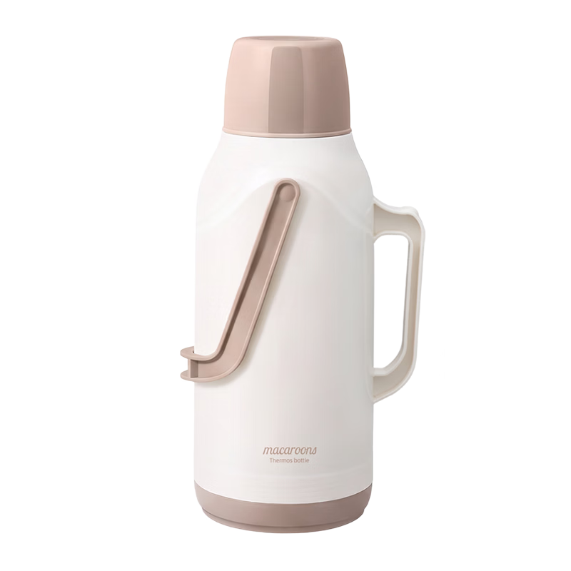 JEKO&JEKO Insulated Bottle, Large Capacity, for Student Dormitory, Hot Water Thermos, Warm Water Jug, Household Water Bottle, 2L, Oreo Cream Flavor