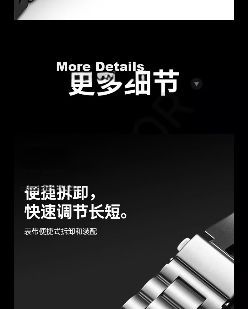 XUANDAI Compatible with WATCH Buds2 Titanium Metal Strap, Pure Titanium Alloy, Buds Two-In Earphones Watch GT5 Business GT3Pro Men's Watch 4 Wristband GT6 Universal - 22mm 14